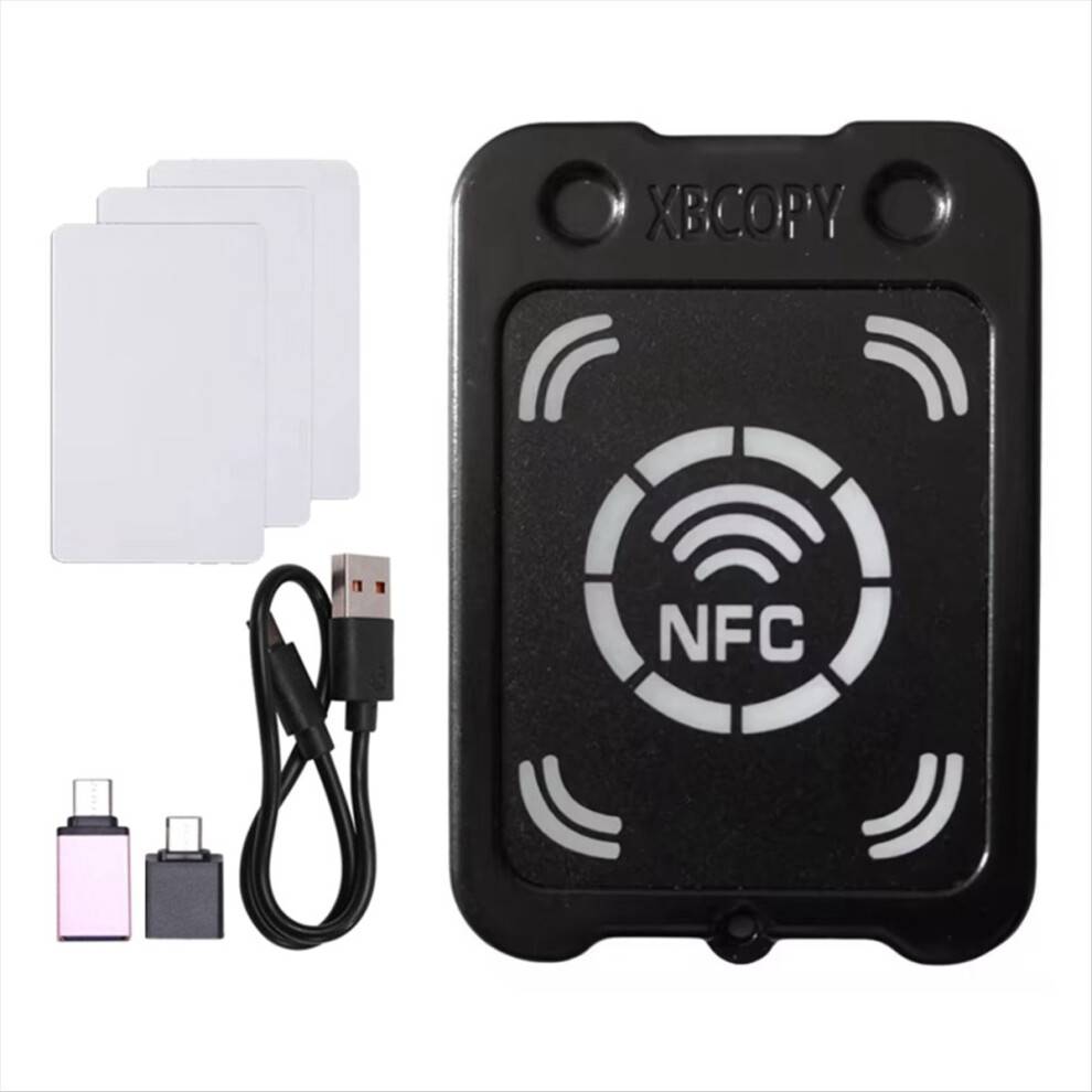 Typecat RFID Smart Chip Card Reader Copier 3xUID NFC Encryption Key IC