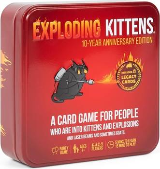 Exploding kittens Exploding Kittens 10th Anniversary Tin