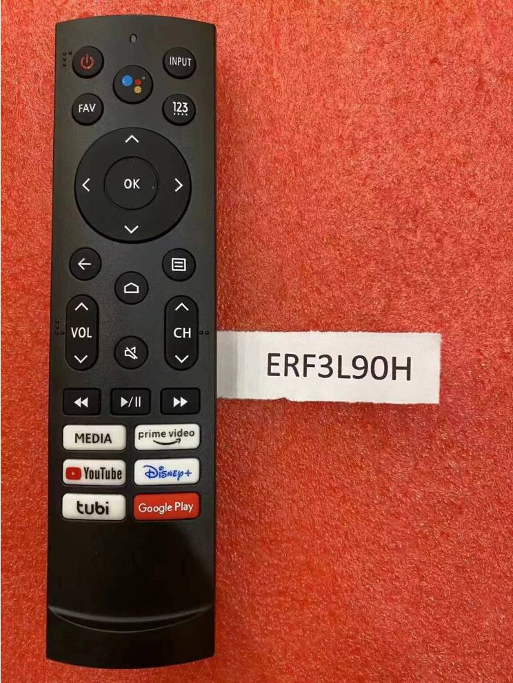 Hisense Android TV IR Remote Control ERF3A90