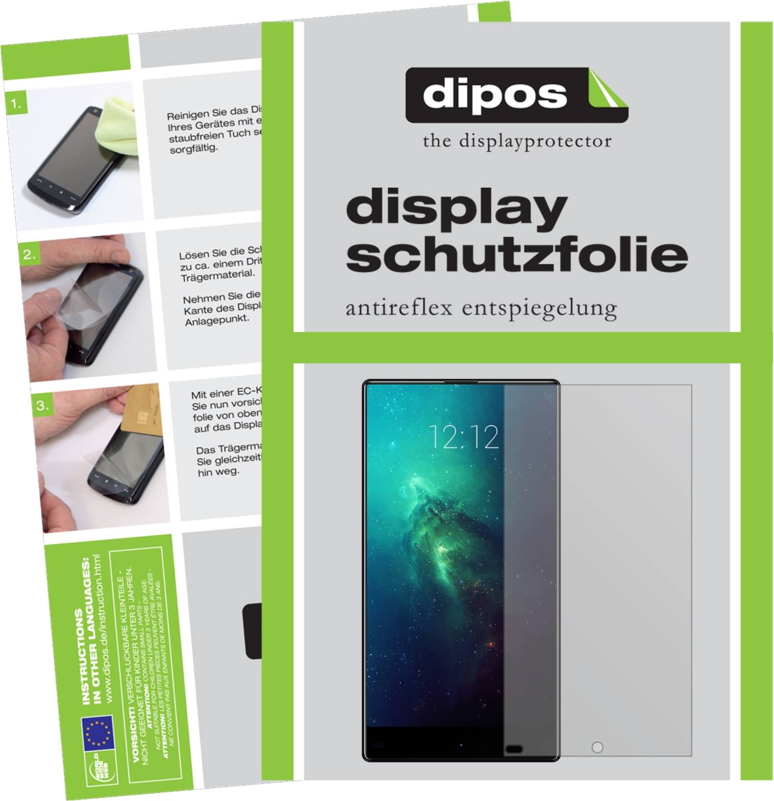Dipos Screen Protector For Vkworld Mix Plus
