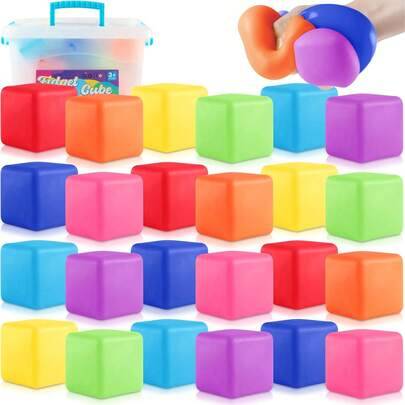 Shein Random Style Colors Slow Rising Stress Cube