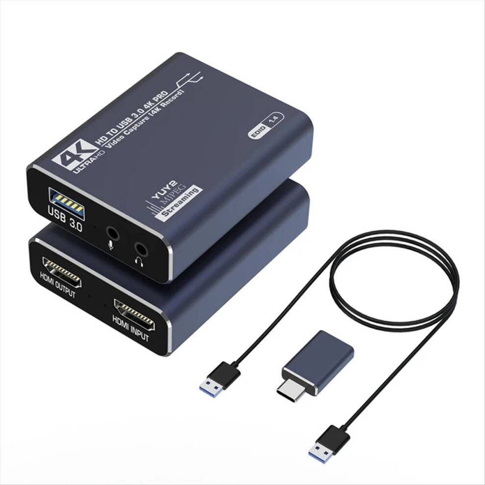 Video Capture Card Grabber USB 3.0 C
