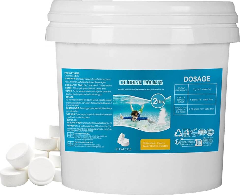 2LB Multifunction Chlorine Tablets