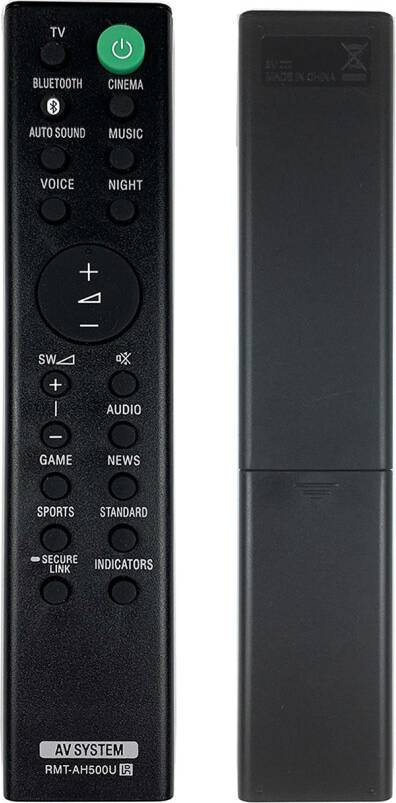 Télécommande RMT-AH500U Barre Sony HT-S350