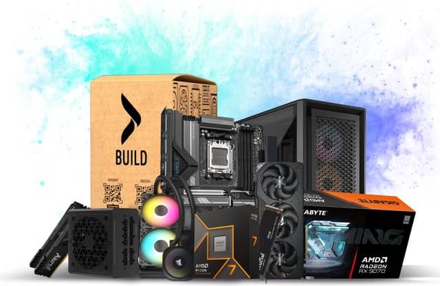 Rx 9070 Elgiganten Build 370 R7 16 1TB RX 9070