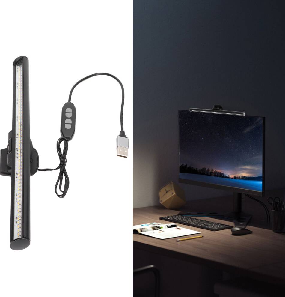 USB Laptop Monitor Light 3 Levels