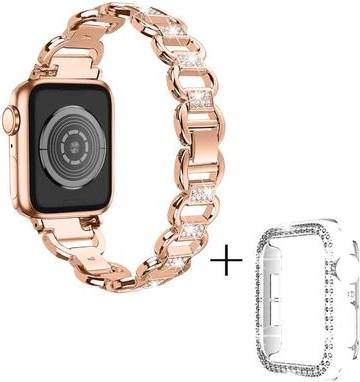 Apple smartwatch series 3 Apple Watch Series 3 Rhinestone Alloy Strap