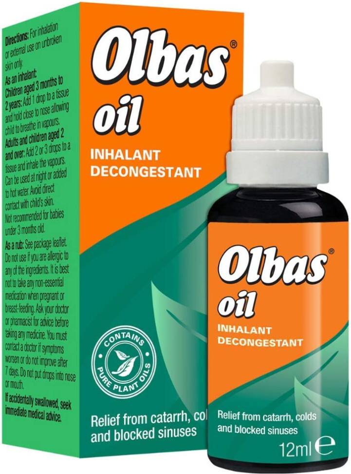 Oil Inhalant Decongestant 12ml