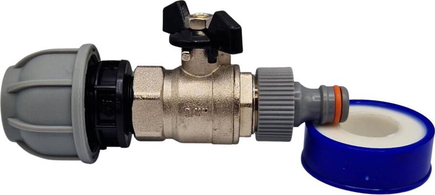 MDPE to Click-Lock Butterfly Valve Connection Kit