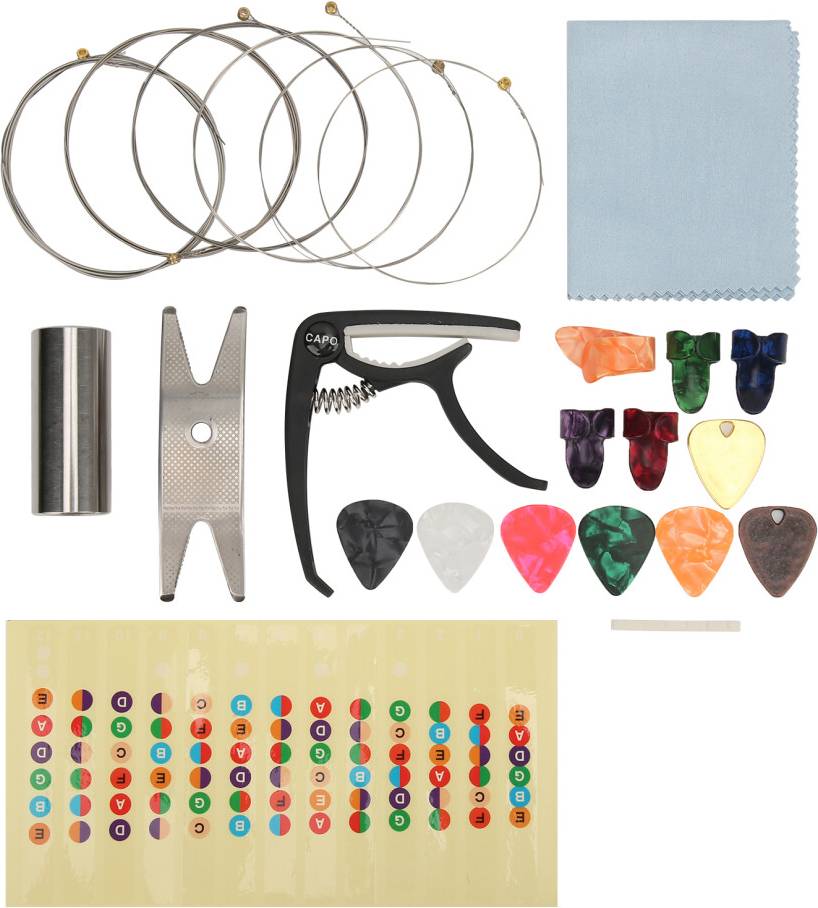 Comprehensive Guitar Kit Rust Resistant Strings