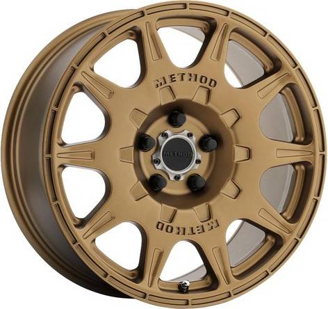 5x114.3 Method 502 Rally Rim 17x8 5x114.3 Offset 38 Bronze