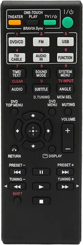 Sony dvd Replacement IR Remote Control For Sony DVD Systems