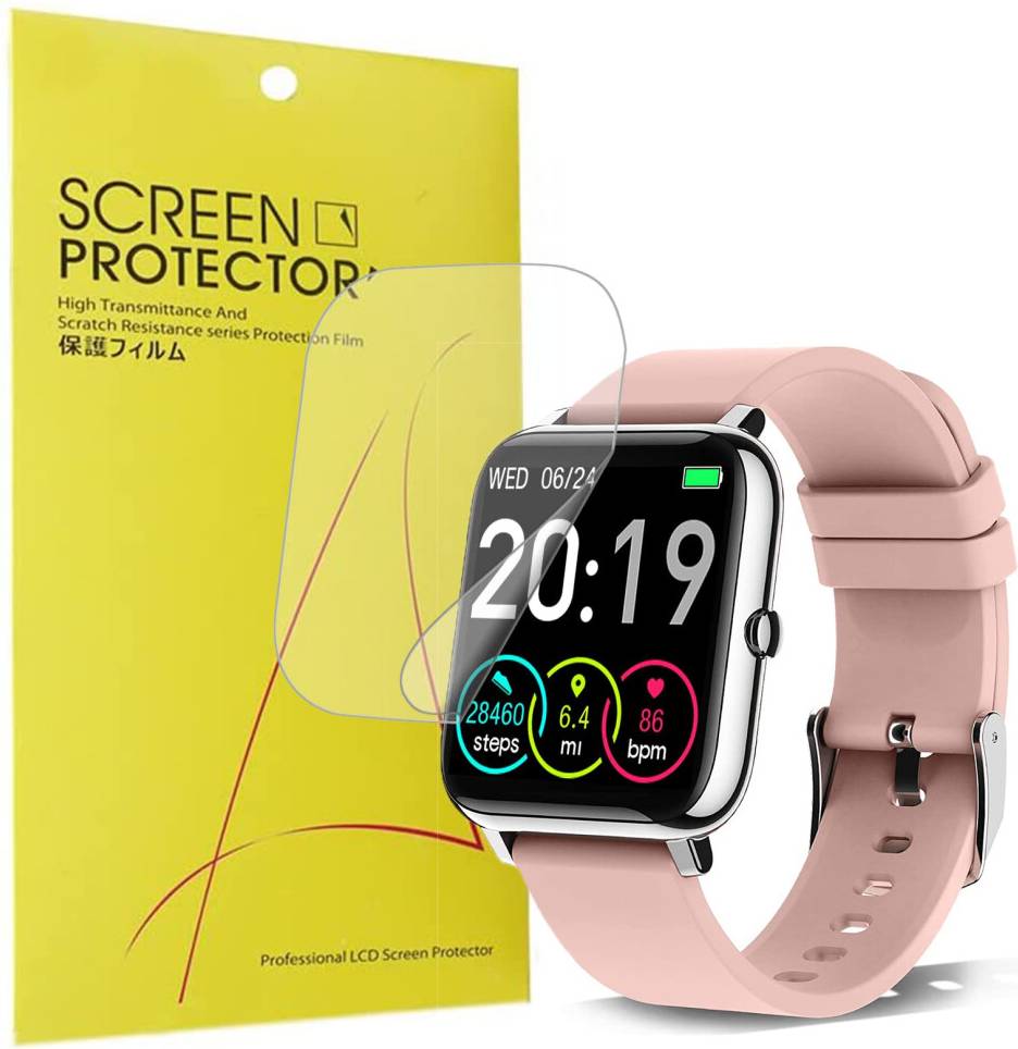 Screen Protector Compatible Rinsmola 1.4 Inch Smartwatch P22
