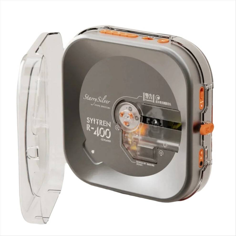Exogio R400 Retro Rechargeable Bluetooth CD Player