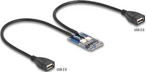 Pcie usb DeLock USB 2.0 x 2 PCIe Mini Card