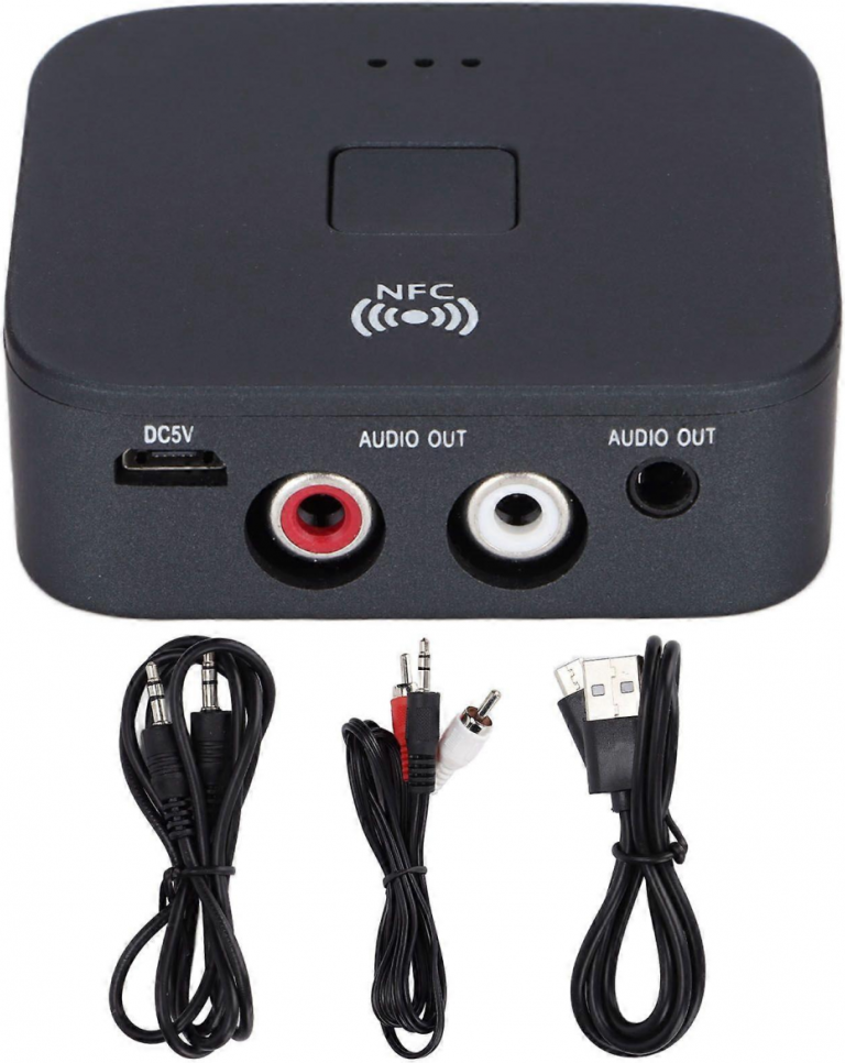 Bluetooth 5.0 RCA Audio Receiver Adapter