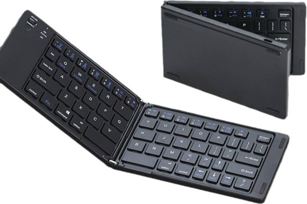 Foldable Wireless Portable Rechargeable Keyboard