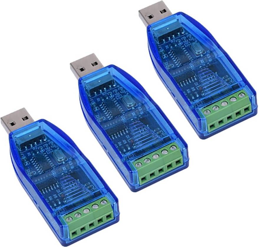 3X Serial HalfDuplex TwoWay Converter USB To RS485 Module