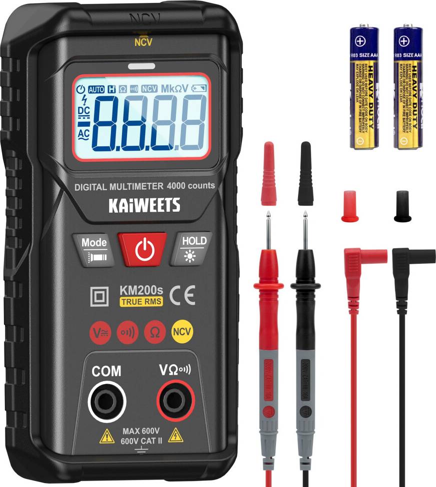 Kaiweets Digital Multimeter KM200s True RMS