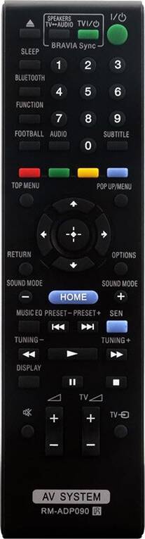 Système AV Télécommande Home Cinéma RM-ADP070