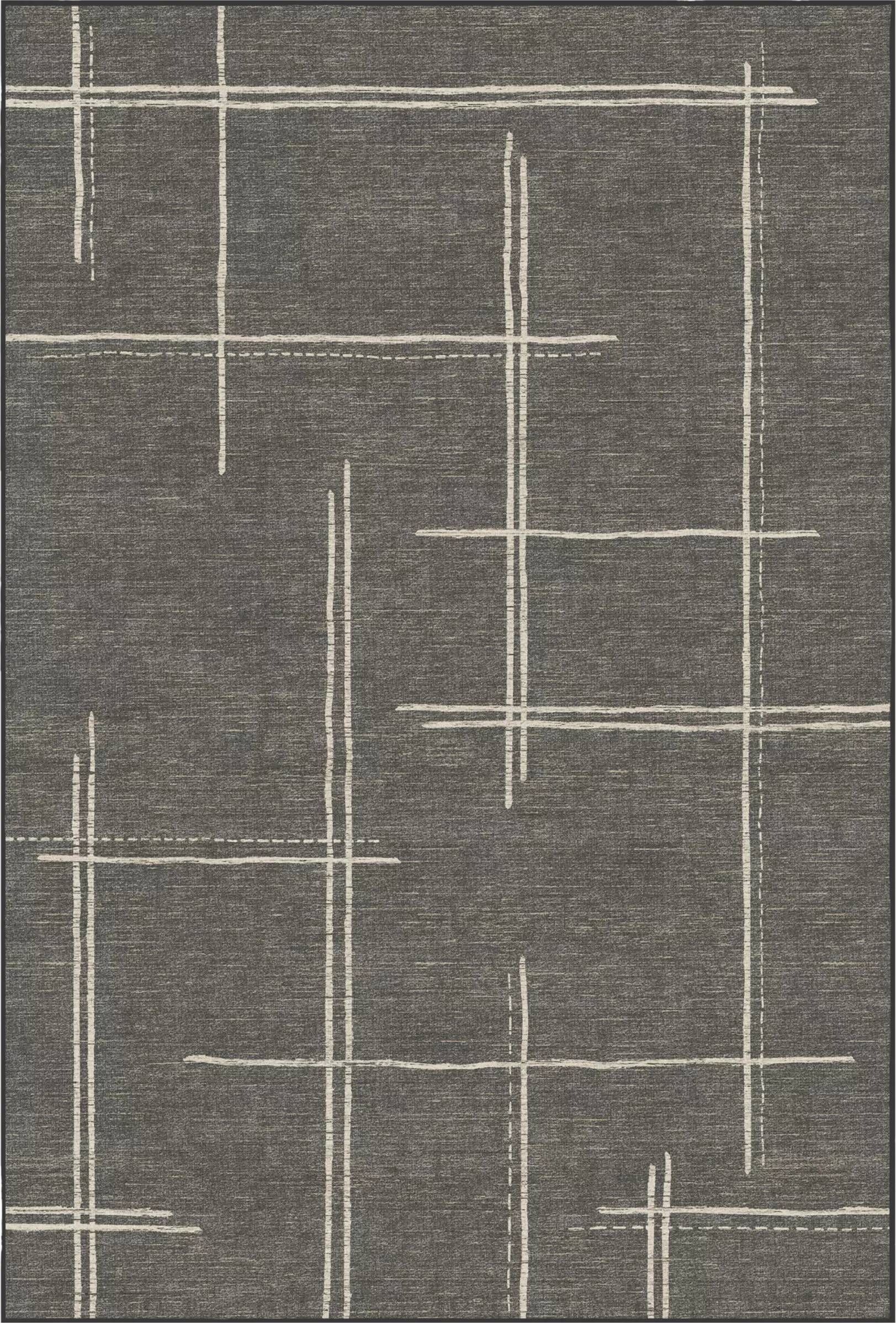 Ruggable Stellan Geometric Rug Grey