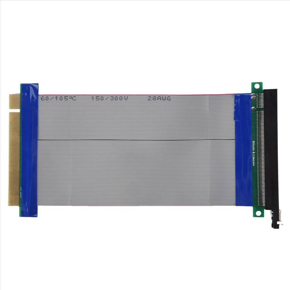 PCI-E Express 16X Riser Card Extender Cable