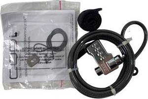 Codi 4-Digit Combination Notebook Computer Titanium Lock
