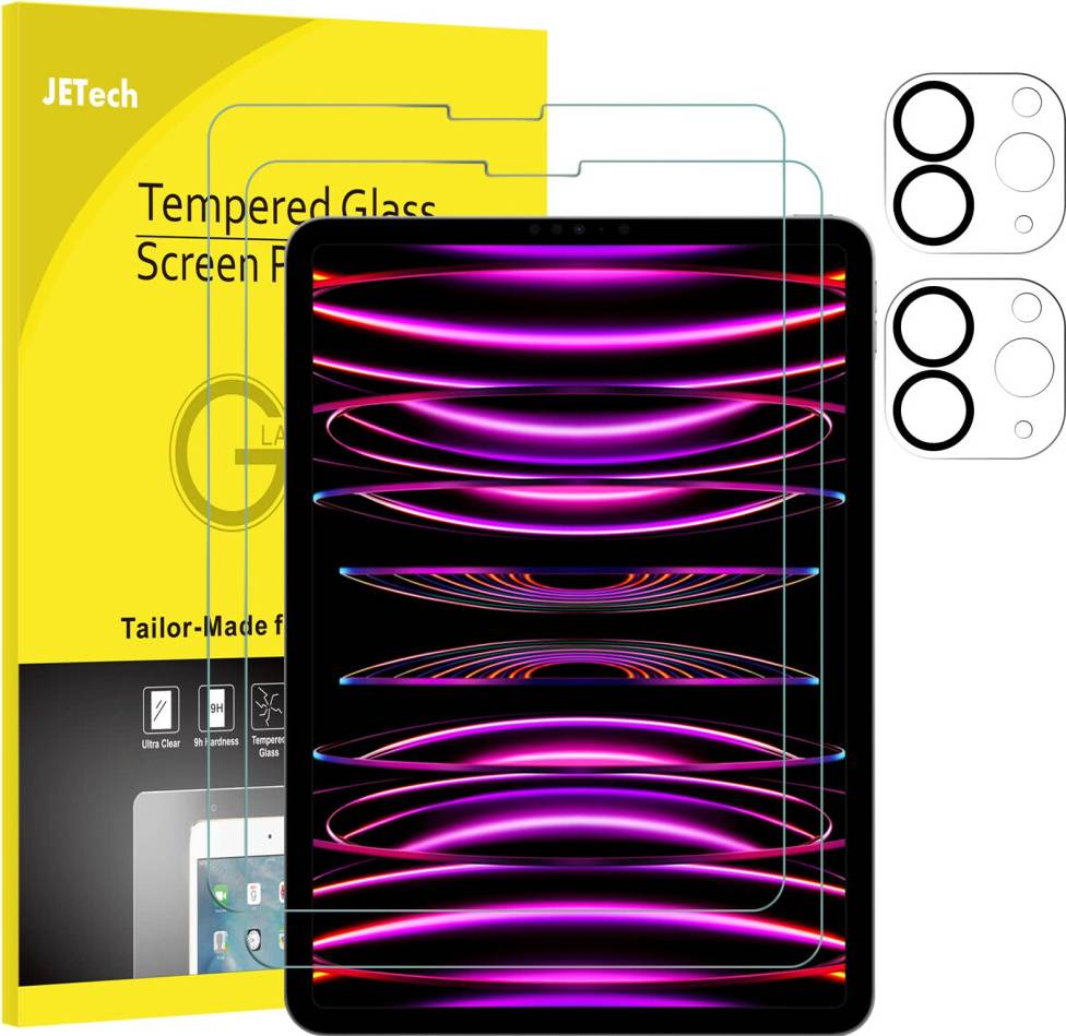 JeTech Tempered Glass Screen Protector for iPad Pro 11 Inch