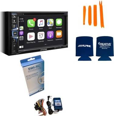 Gps navigation system Alpine Ine-W970HD Navigation System With Steering Wheel Control Adapter