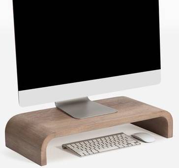 Jani Wood Monitor Stand Riser Desk
