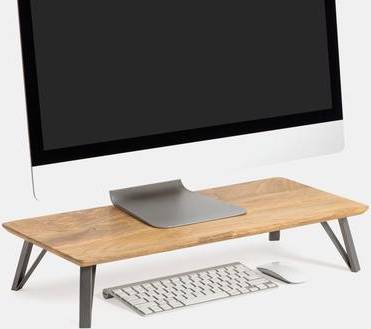 Jani Wood Monitor Stand Riser Desk