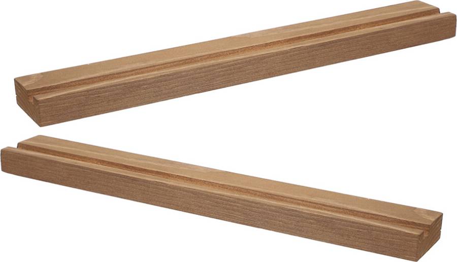 Inoomp Set Of Wood Vinyl Record Storage Racks