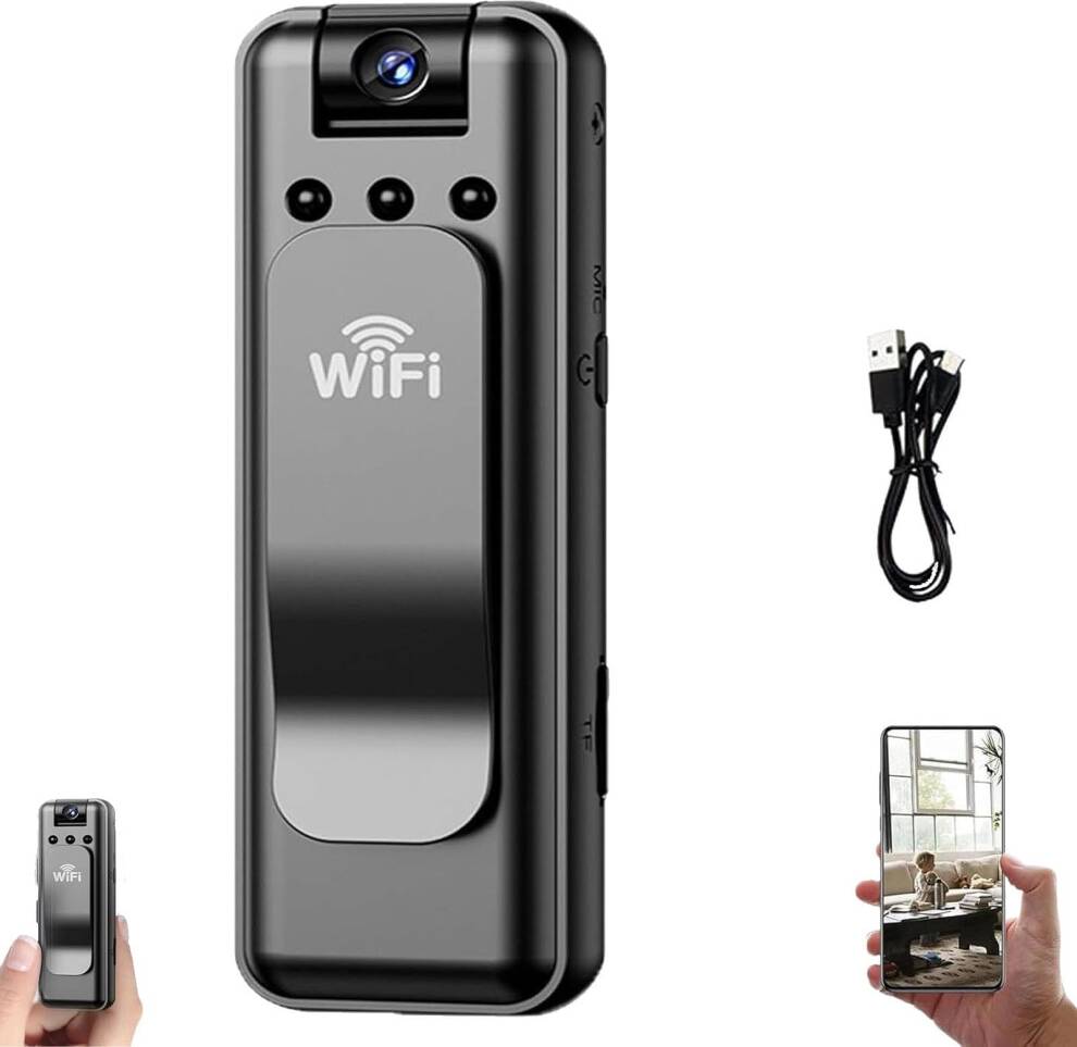 1080P Body Camera with Audio Control