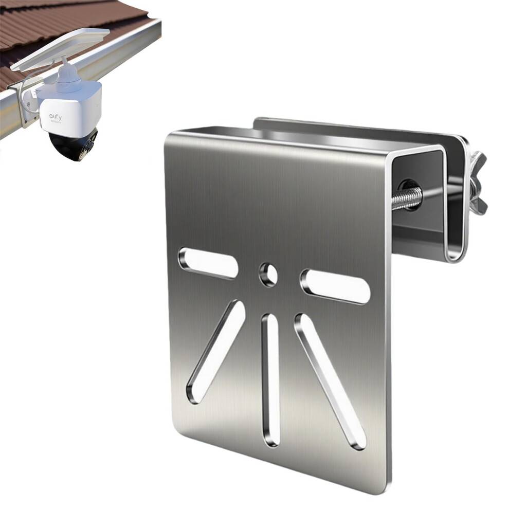 E30 eufy Security Camera Gutter Mount Stainless Steel
