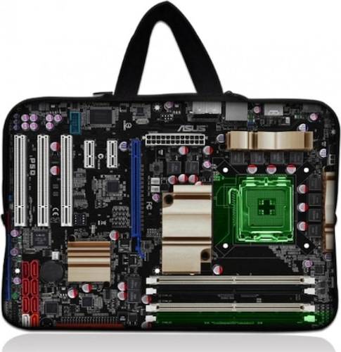 Screenguard Neopreen MacBook Hoes 13 Inch Mainboard