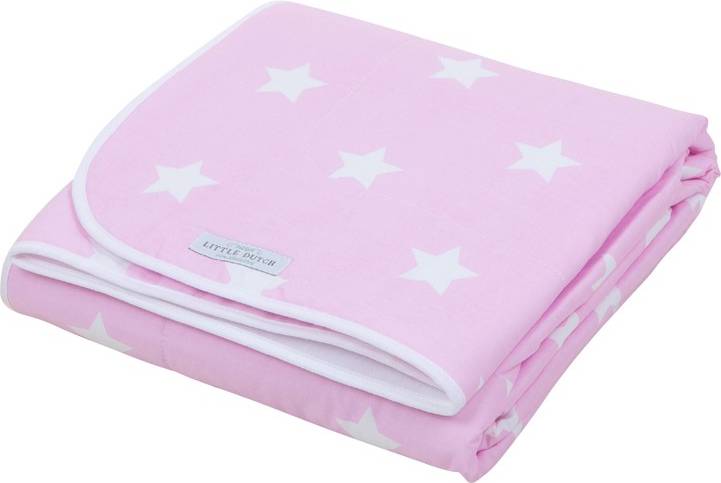 Little Dutch Sängfilt Mix Rosa
