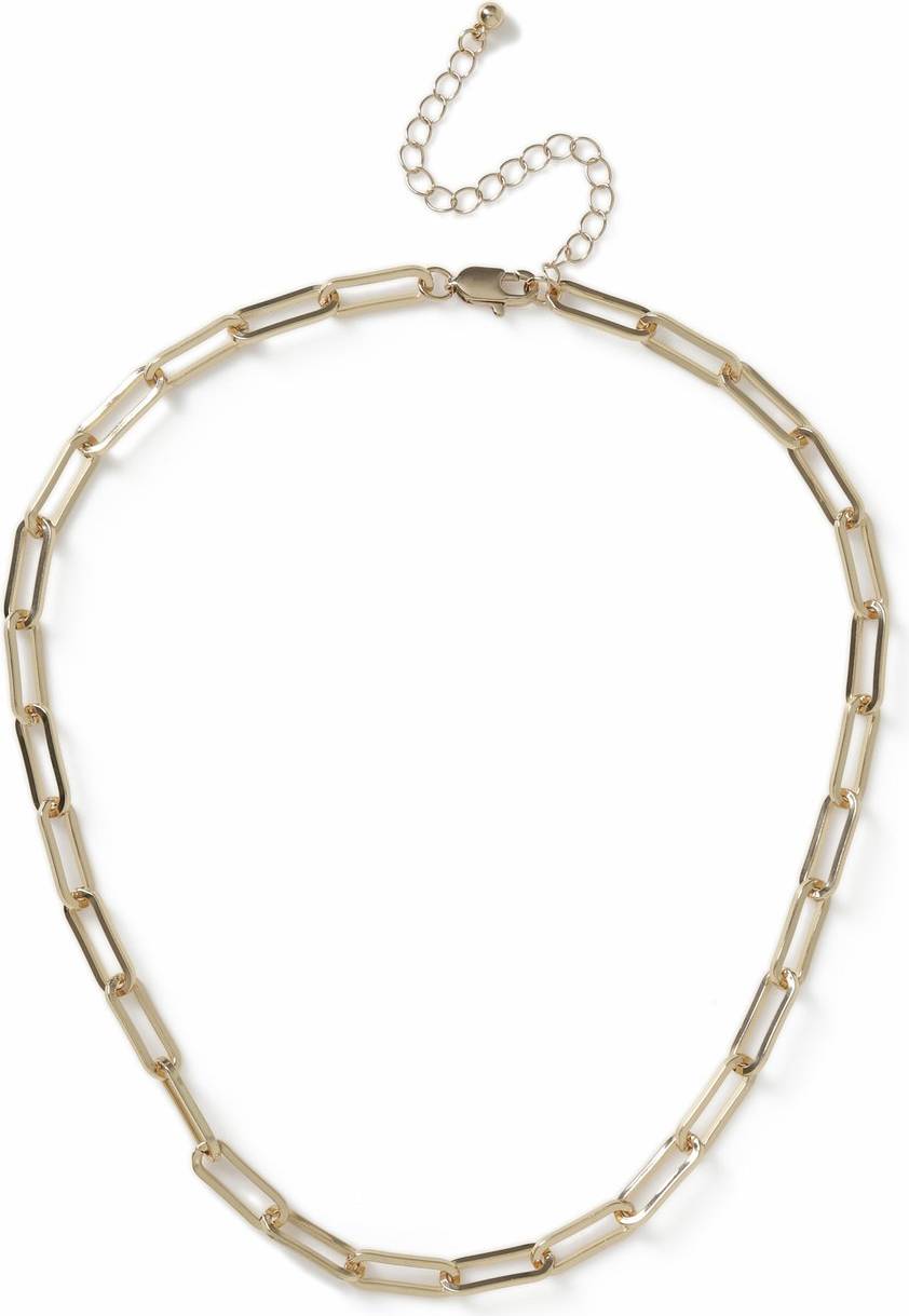 Freedom Gold Paperlink Chain Necklace