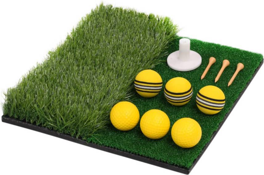 Dual Color Mini Golf Swing Practice Mat