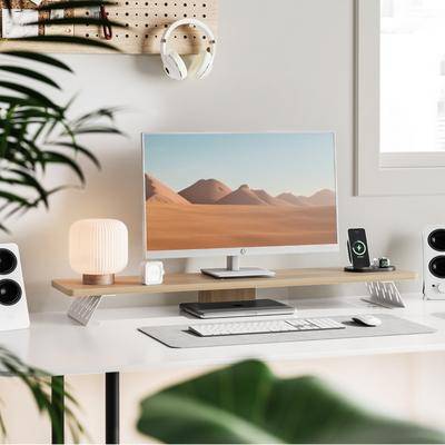 Fenge Dual Monitor Stand Riser 31.5 Inch