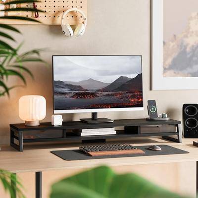 Fenge Dual Monitor Stand Riser 42.5x9.2x5.4 Inches