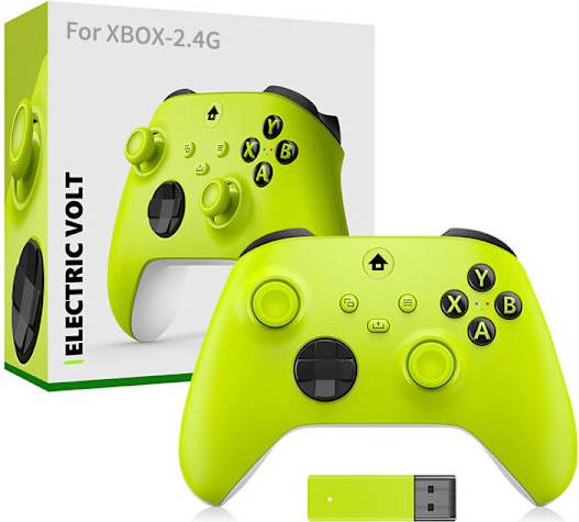 Wireless Game Controller Adapter Xbox Yellow