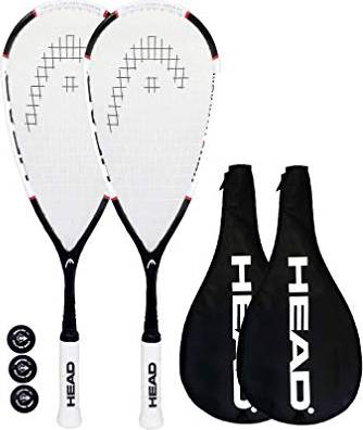 Racketworld Nano Ti 115 Squash Racket Twin Set