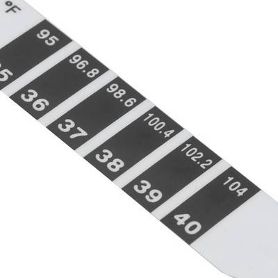 Quick Read Forehead Thermometer Strips