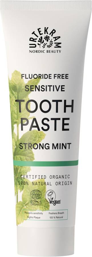 Flouride Free Strong Mint Toothpaste 75ml
