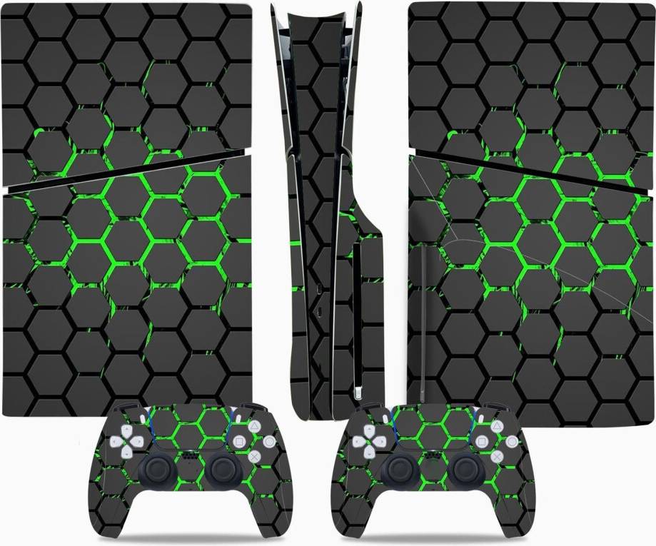 PS5 Slim Disc Console Remote Skin