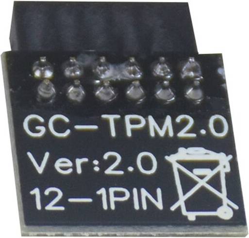 Spactz TPM 2.0 Encryption Security Module LPC-12PIN