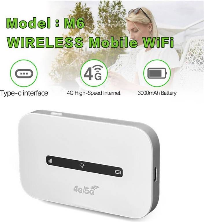 Spactz 4G LTE Wireless Pocket Mobile Router