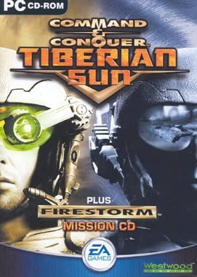 Command Conquer Tiberian Sun Firestorm PC CD