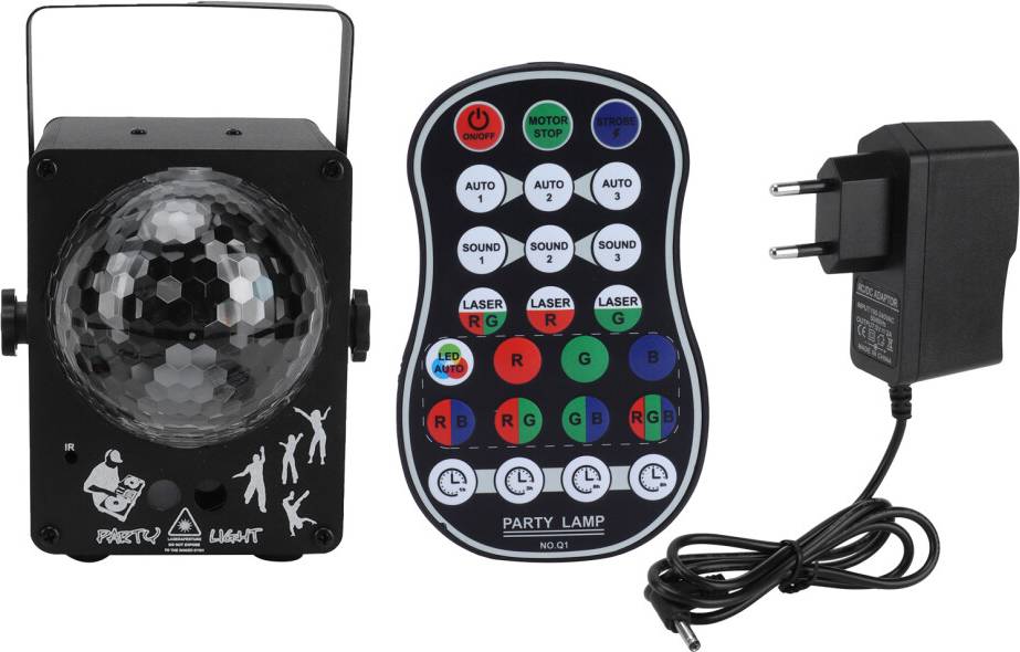 RGB Strobe Lamp With Remote