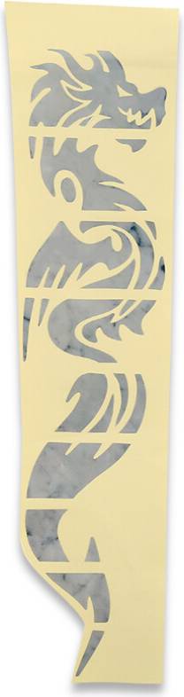 Dragon Pattern Guitar Inlay Stickers